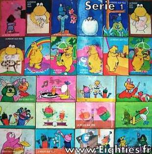 Années, annees, 80, 80's, la, roche, aux, fées, yaourts, images, lenticulaires, magiques, magics, holograpiques, 70's, 3, dimensions, casimir, l'ile, aux, enfants, nostalgie